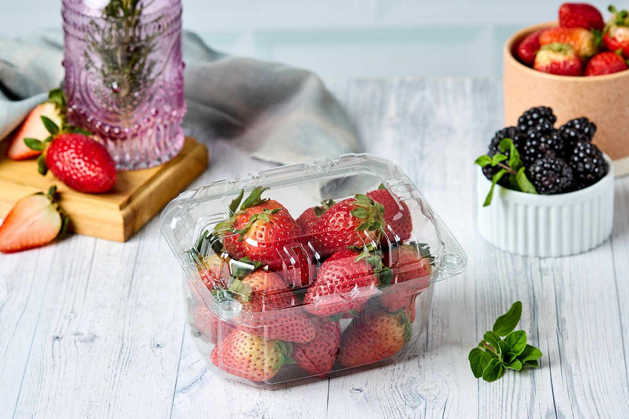 freshpack-r-12oz-2.jpg Empaque para frutas y hortalizas con sistema de ventilación, ideal para conservar, proteger y exhibir los alimentos frescos por más tiempo.